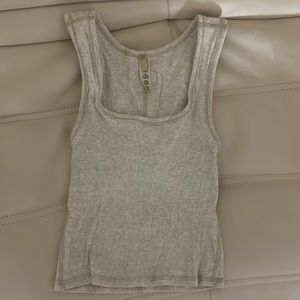 Skims cotton rib tank top